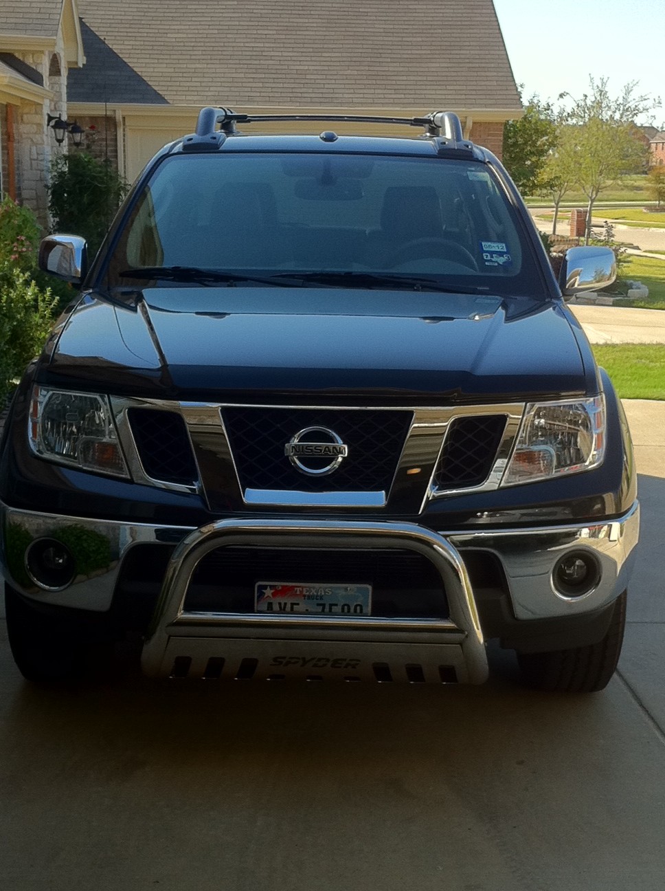 2010 Nissan frontier bull bar